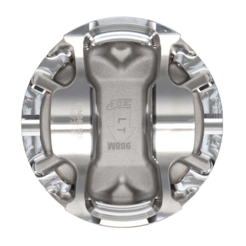 JE Pistons — JE Pistons 2017+ GEN 2 Ecoboost 92.63mm Bore 10:1 CR Pistons - Single - Right
Piston - view 3