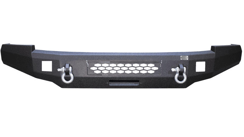 Fishbone Offroad — Fishbone Offroad 07-13 Chevy Silverado 1500 Front Bumper - Black - view 1