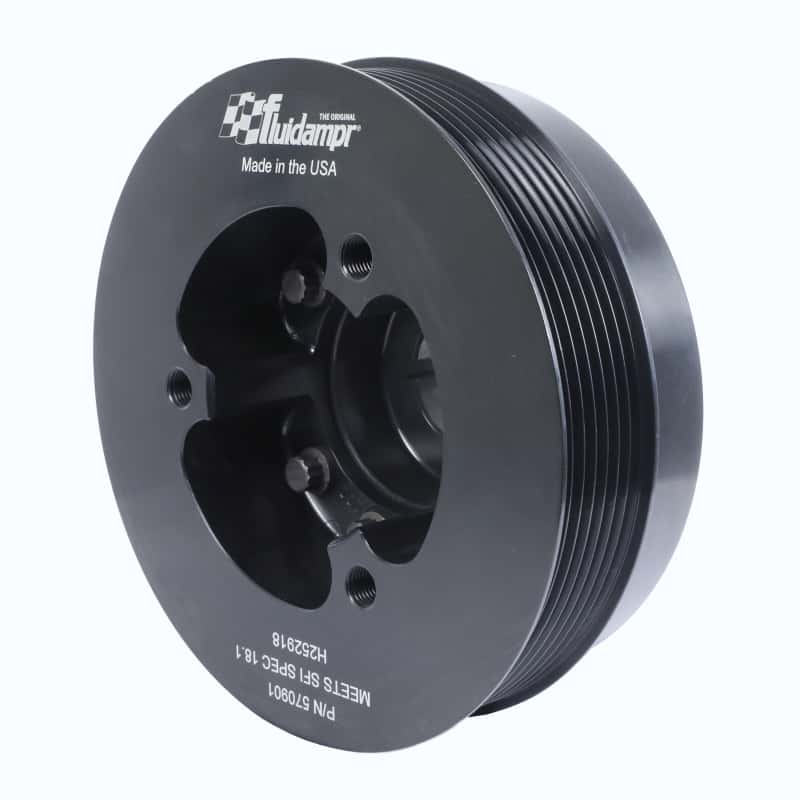Fluidampr — Fluidampr 09-21 Nissan GT-R R35 VR38DETT Steel Internally Balanced Damper
Harmonic Balancer - view 4