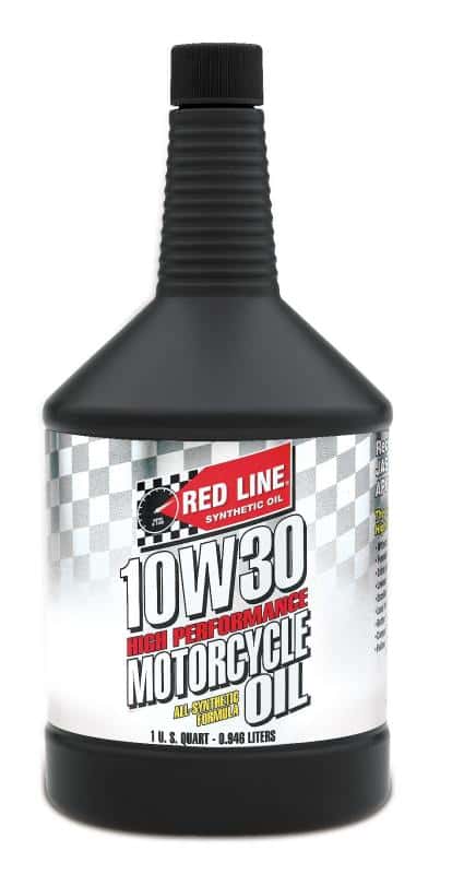 Red Line — Red Line 10W30 Motorcycle Oil - Quart - view 1
