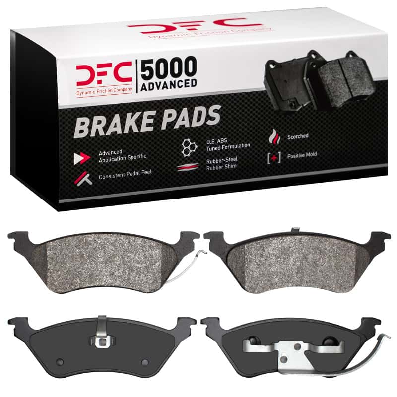 DFC — DFC 01-07 Chrysler Town & Country Rear 5000 Advanced Semi Metallic Brake Pads
DFC Brake Pad Set - view 1