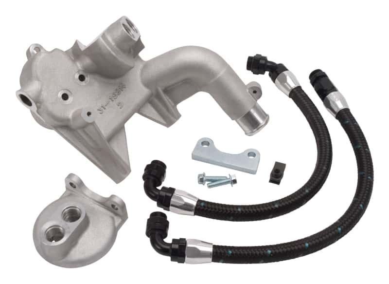 Edelbrock — Edelbrock Eforce Remote Oil Filter Mount Kit for 4Wd 2004-10 Ford F-150
SUPERCHARGER COMPONE - view 2