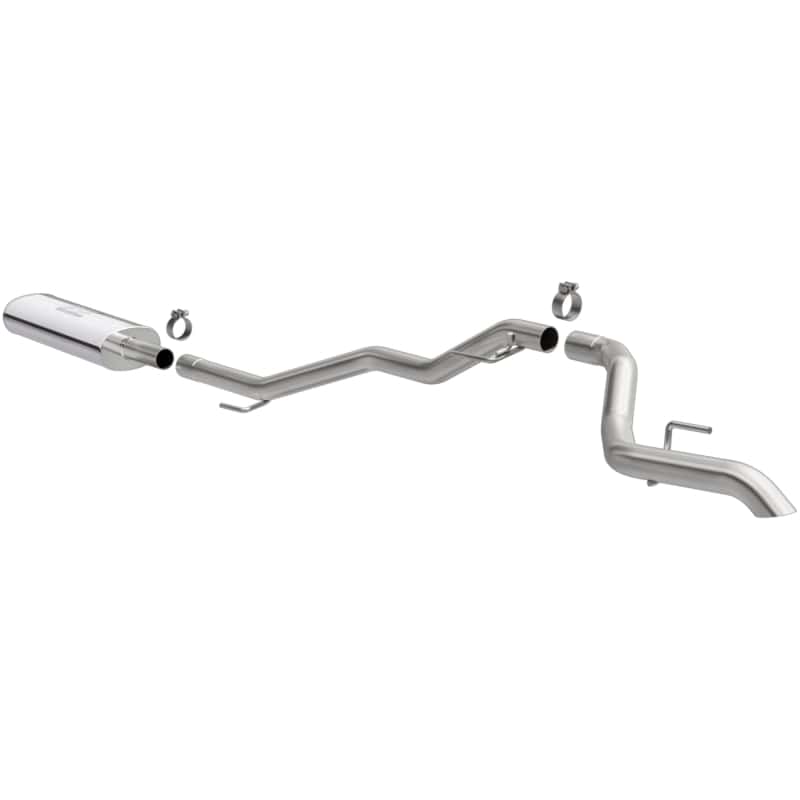 Magnaflow — MagnaFlow 2020 Jeep Gladiator 2.5in Rock Crawler Series Single Rear Exit SS Cat-Back Exhaust w/o Tip
Cat-Back - view 1
