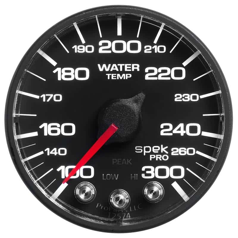AutoMeter — Autometer Spek-Pro - Nascar 2-1/16in Water Temp 100- 300F Bfb Ecu
GA 2" WT BFB ECU SPK - view 1