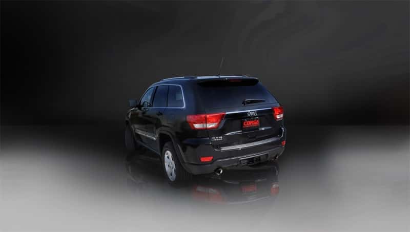 CORSA Performance — Corsa 2011-2021 Jeep Grand Cherokee Black 2.5in Dual Rear Exit Cat-Back Exhaust
Exhaust - view 6