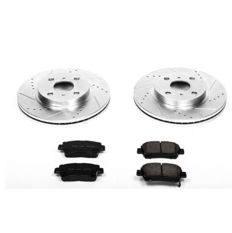 PowerStop — Power Stop 04-06 Scion xA Front Z23 Evolution Sport Brake Kit - view 1