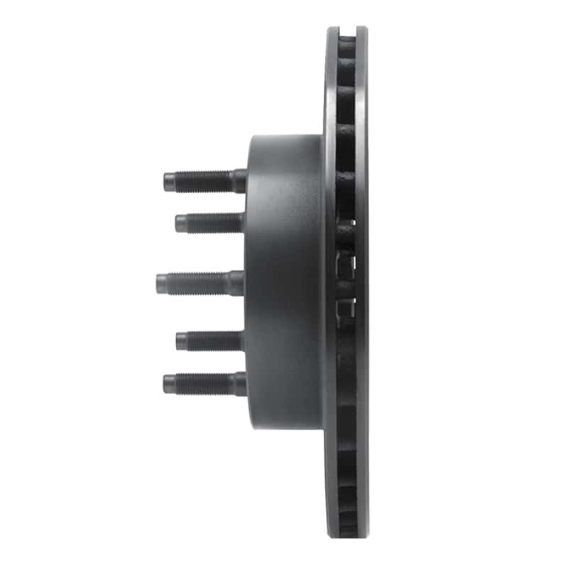 R1 Concepts — R1 90-94 Ford Explorer Front Left Drilled & Slotted Black Brake Rotor
R1 Brake Rotor Drill - view 3