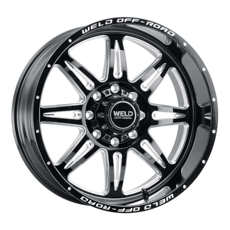 Weld — Weld Cheyenne W132 Series 20x10 / 8x170 BP / -18 Offset / 4.75 BS / 125.1 Bore - Gloss Black MIL - view 3