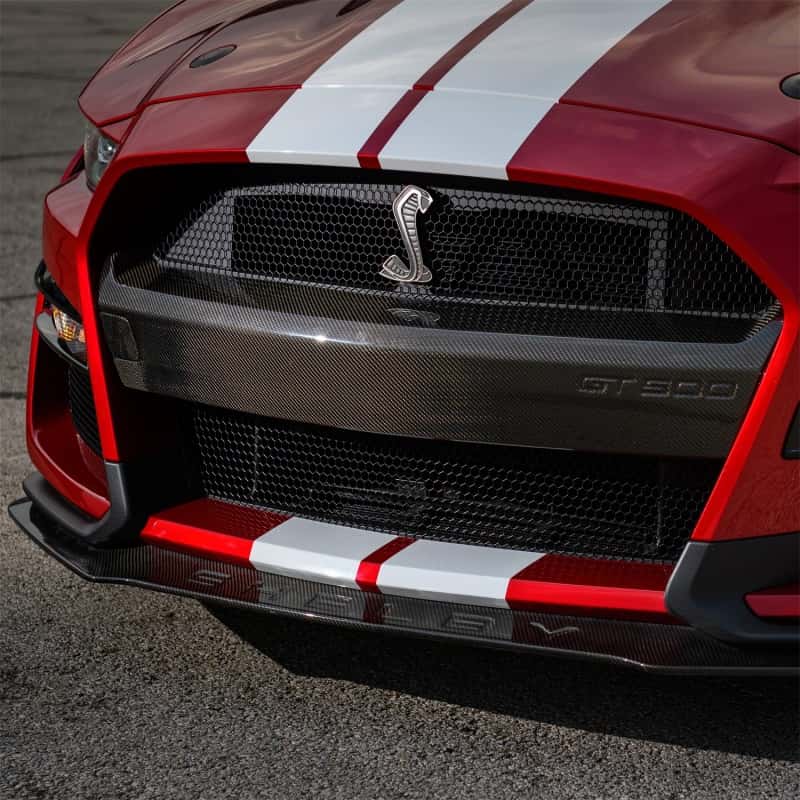 Ford Racing — Ford Racing 20-21 Mustang GT500 Carbon Fiber Bumper Insert
Bumper Insert - view 7
