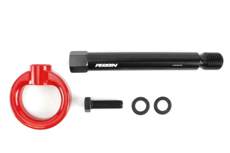 Perrin Performance — PERRIN 17-21 Honda Civic Si/Type R/Touring/Hatchback Tow Hook Kit Rear - Red
paPHP-BDY-251RD - view 4