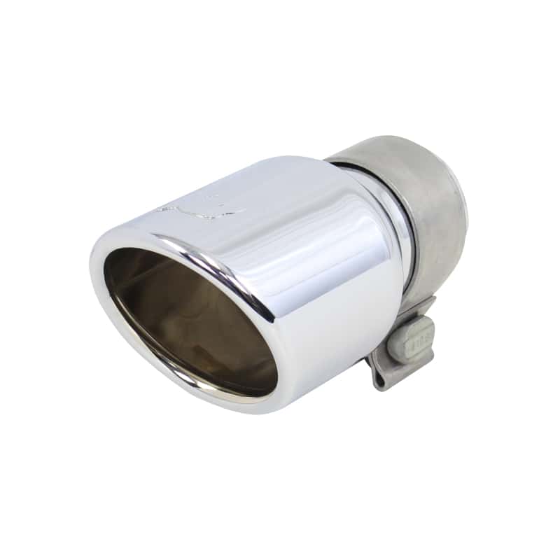 Go Rhino — Go Rhino Exhaust Tip - Chrome - ID 2in x L 6in x OD 3in
Exhaust Tip - view 2
