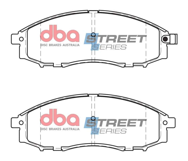 DBA — DBA 03-04 Nissan Frontier 6 Cyl RWD Front Street Series Brake Pads
Brake Pad - view 1