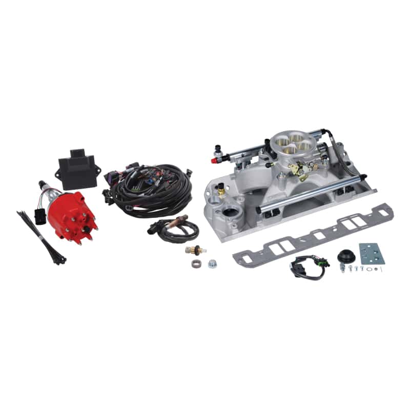 Edelbrock — Edelbrock 70-91 AMC 304/360/390/401 Pro Flo 4 4150-Style 35lb/hr Fuel Injection Kit
FUEL INJECTION - view 1