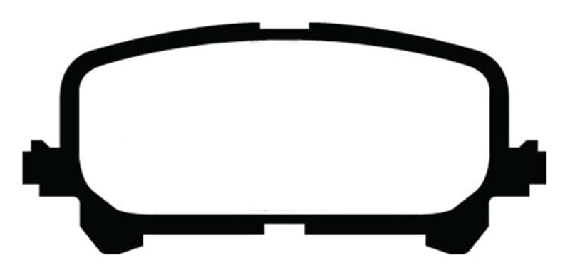 EBC — EBC 14+ Acura MDX 3.5 Ultimax2 Rear Brake Pads
Disc Brake Pad - view 1