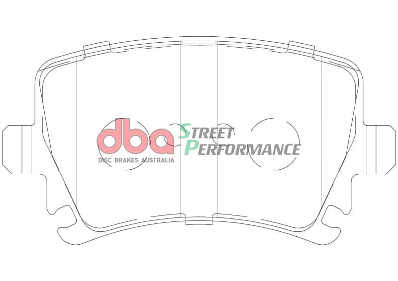 DBA — DBA 06-09 Audi A3 Rear SP Performance Brake Pads
Brake Pad - view 1