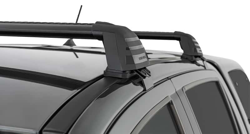 Rhino-Rack — Rhino-Rack 11-20 Ford Ranger PX 4 Door Double Cab Vortex ROC25 Flush 2 Bar Roof Rack - Black
Vortex ROC25 Flush B - view 4