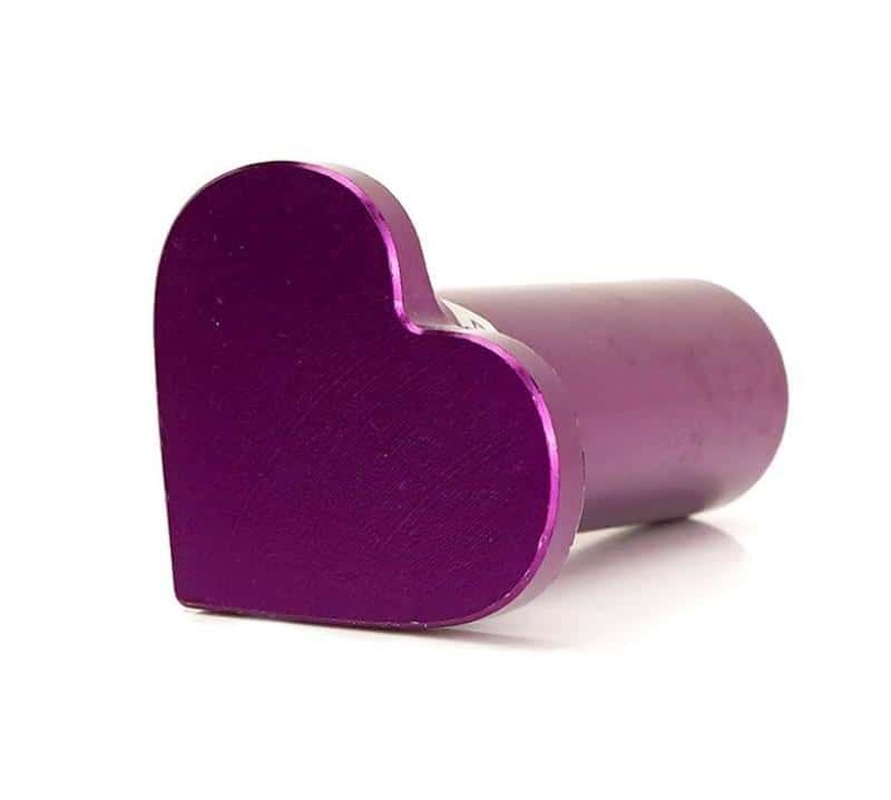 NRG — NRG Heart Shape Drift Button Toyota 86/Subaru WRX/STI/Mazda - Purple - view 1