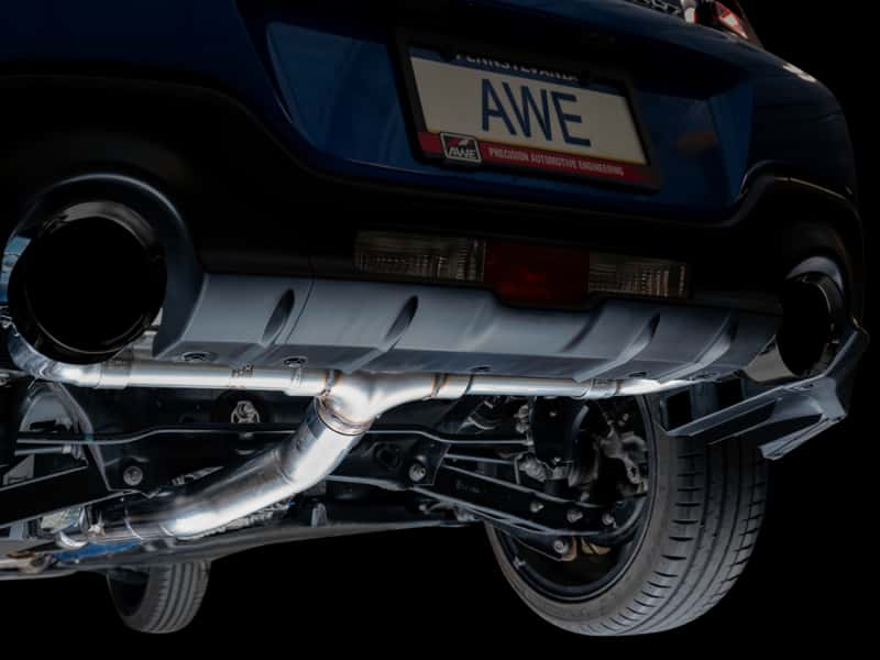 AWE Tuning — AWE Subaru BRZ / Toyota GR86 / Toyota 86 Track Edition Cat-Back Exhaust- Diamond Black Tips
Track Exhaust - view 10