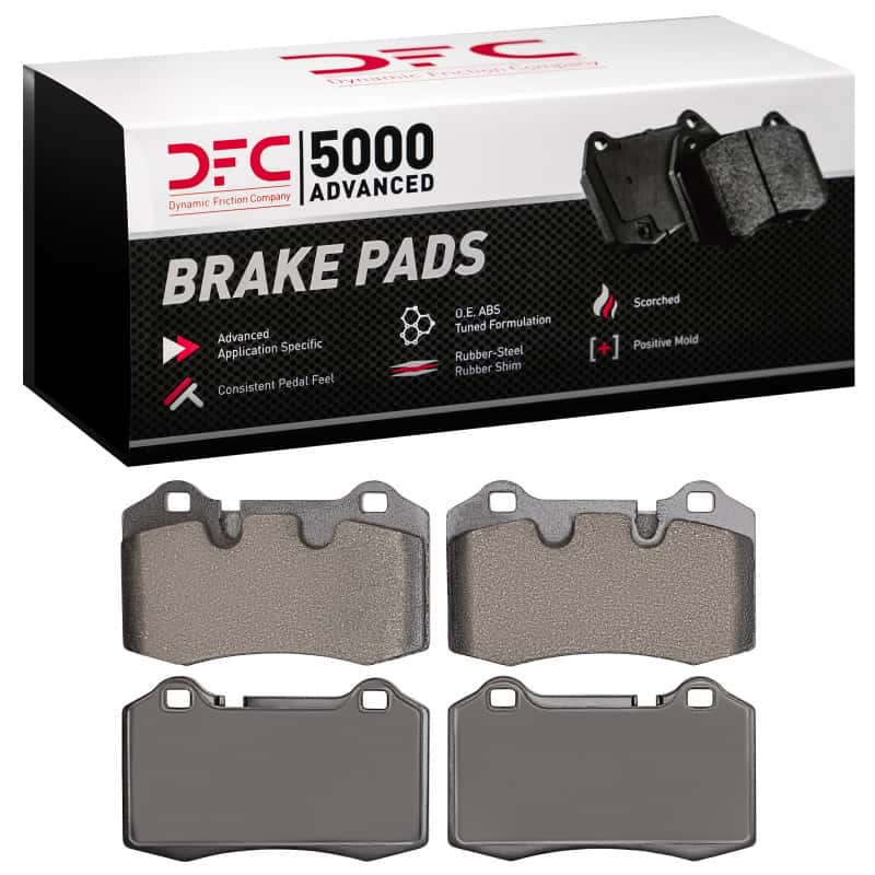 DFC — DFC 05-12 Aston Martin DB9 Rear 5000 Advanced Low Metallic Brake Pads
DFC Brake Pad Set - view 1