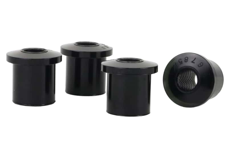 Whiteline — Whiteline 79-88 Toyota Pickup Front Leaf Spring Shackle Bushing Kit
Leaf Spring Bush Kit - view 1