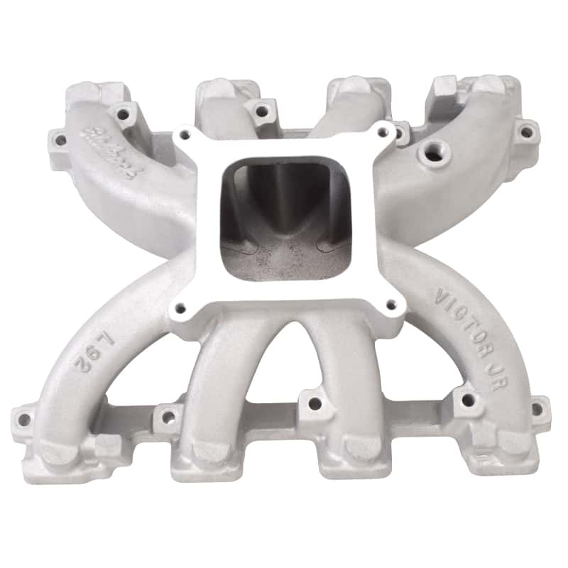 Edelbrock — Edelbrock Manifold Victor Jr GM Gen IV* L92 Carbureted Applications (*Corrected-Mc)
MANIFOLD-RACE - view 3