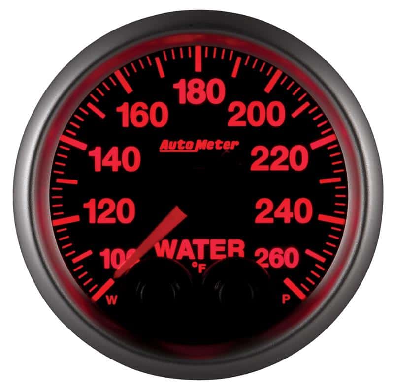 AutoMeter — Autometer Elite 52mm 100-260 Degrees F Water Temperature Peak and Warn Gauge w/ Electronic Control
GA 2" WTEMP 260F ELI - view 8