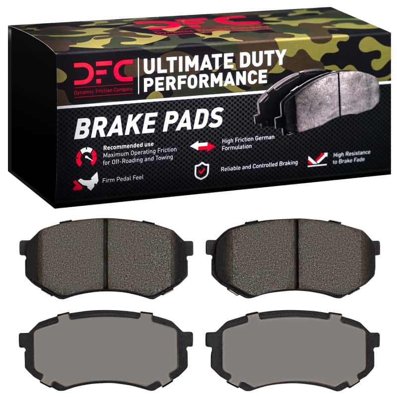 DFC — DFC 89-04 Mitsubishi Fuso FE Front Ultimate Duty Performance Brake Pads - view 1