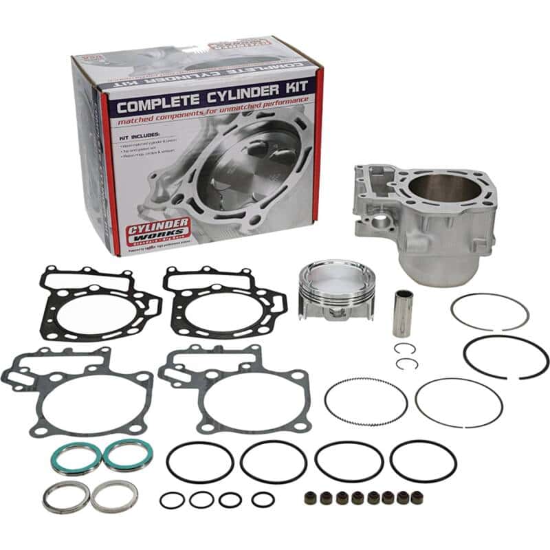 Cylinder Works — Cylinder Works 12-13 Kawasaki KRT 750 Teryx 4 4x4 750cc STD Bore High Comp Cylinder Kit 11.5:1 Comp - view 2