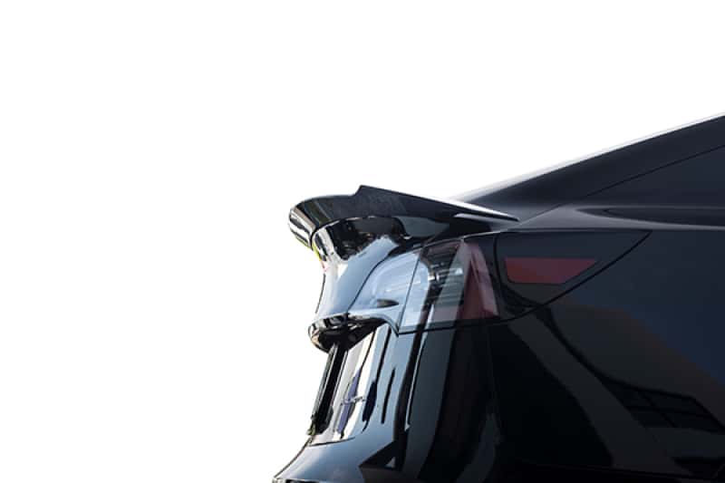 MXP — MXP 2017+ Tesla Model 3 T3-1 Wet Carbon Rear Spoiler - view 3