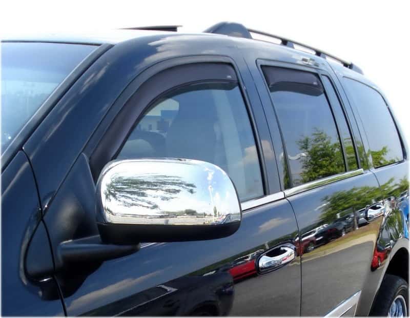 AVS — AVS 07-10 Chrysler Aspen Ventvisor In-Channel Front & Rear Window Deflectors 4pc - Smoke
IN-CHANNEL VENTVISOR
Side Window Vent - view 1