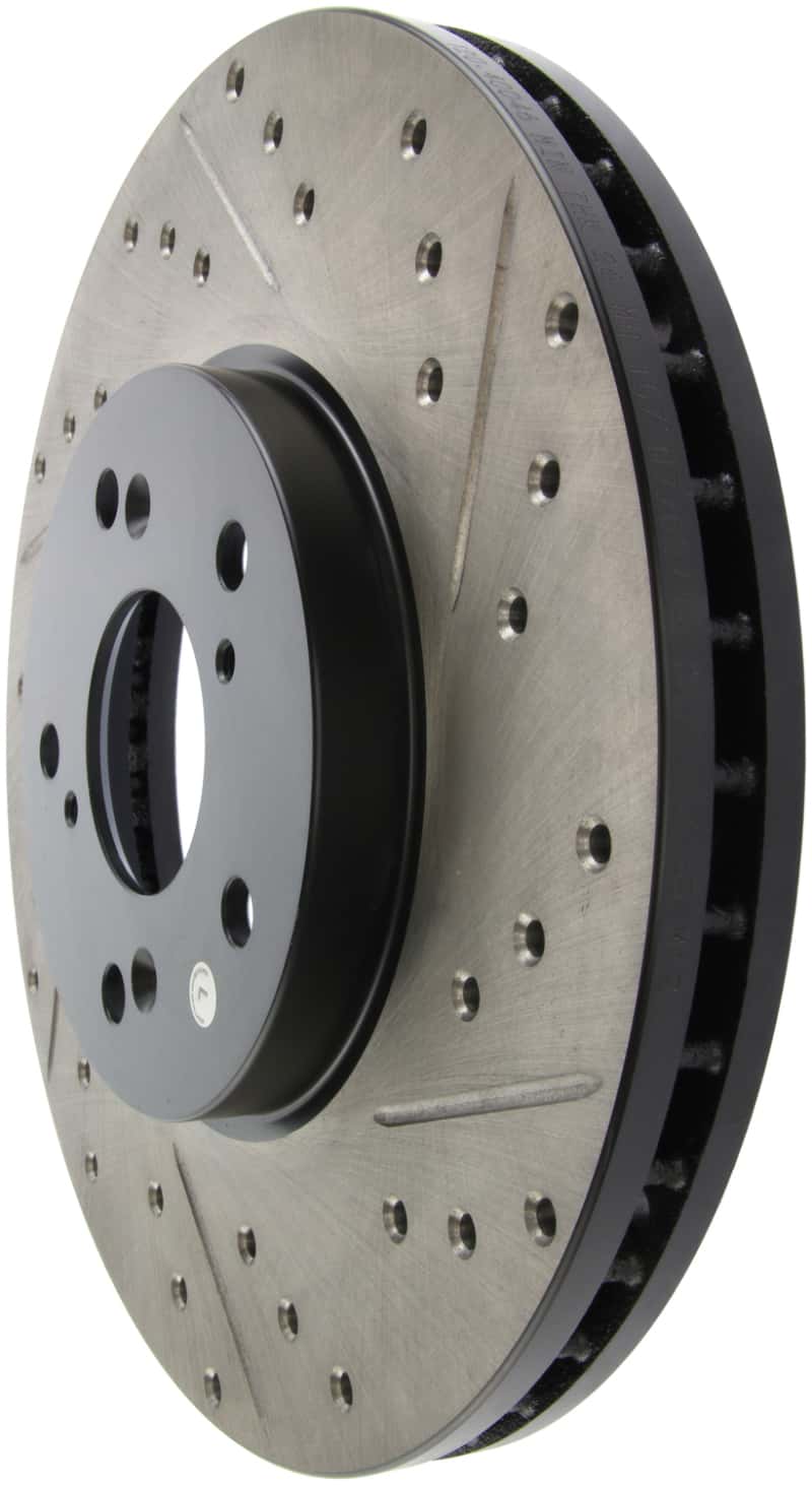 Stoptech — StopTech Nissan 370Z / 01-03 Acura CL / 06 EL / 04-09 TSX / 03-07 Honda Accord Coupe M/T / 05-08 Se
Slot/Drill Rotor - view 4