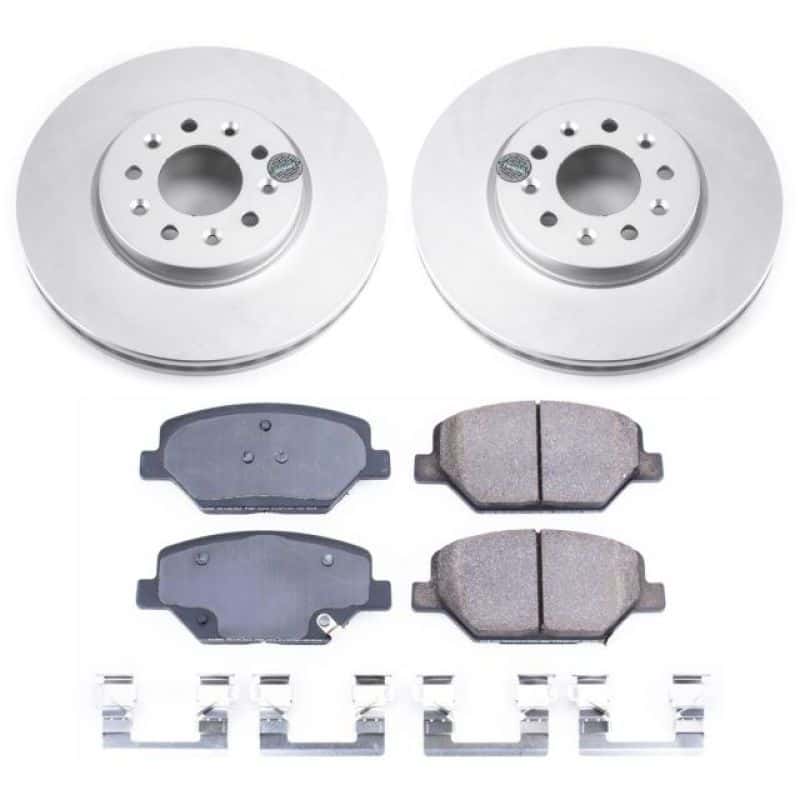 PowerStop — Power Stop 16-18 Buick Envision Front Z17 Evolution Geomet Coated Brake Kit - view 1