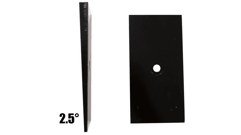 Fishbone Offroad — Fishbone Offroad Universal 2.5in Leaf Spring Shim - Black - view 1