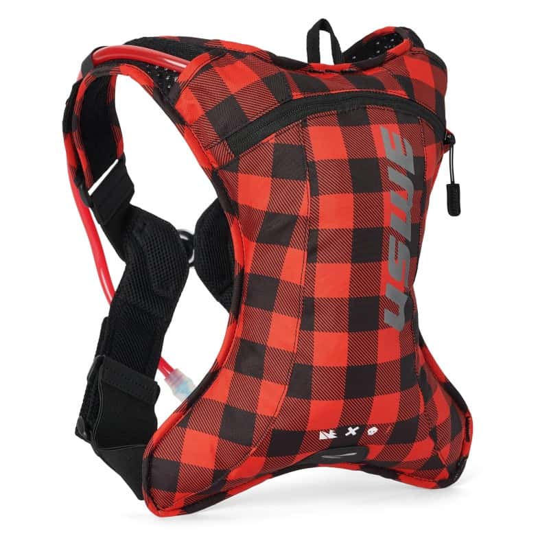 USWE — USWE Outlander Hydration Pack 2L - Flannel Red/Black - view 1