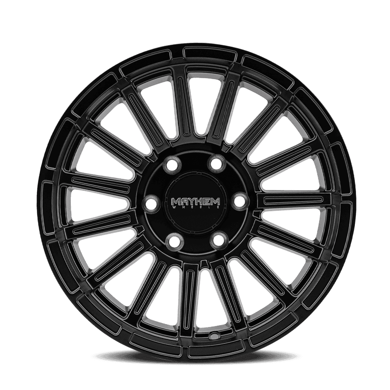 Mayhem — Mayhem 8309 Granite 17x9 / 6x135 BP / 0mm Offset / 87.1mm Hub Satin Black
MAYHEM 8309 - view 3