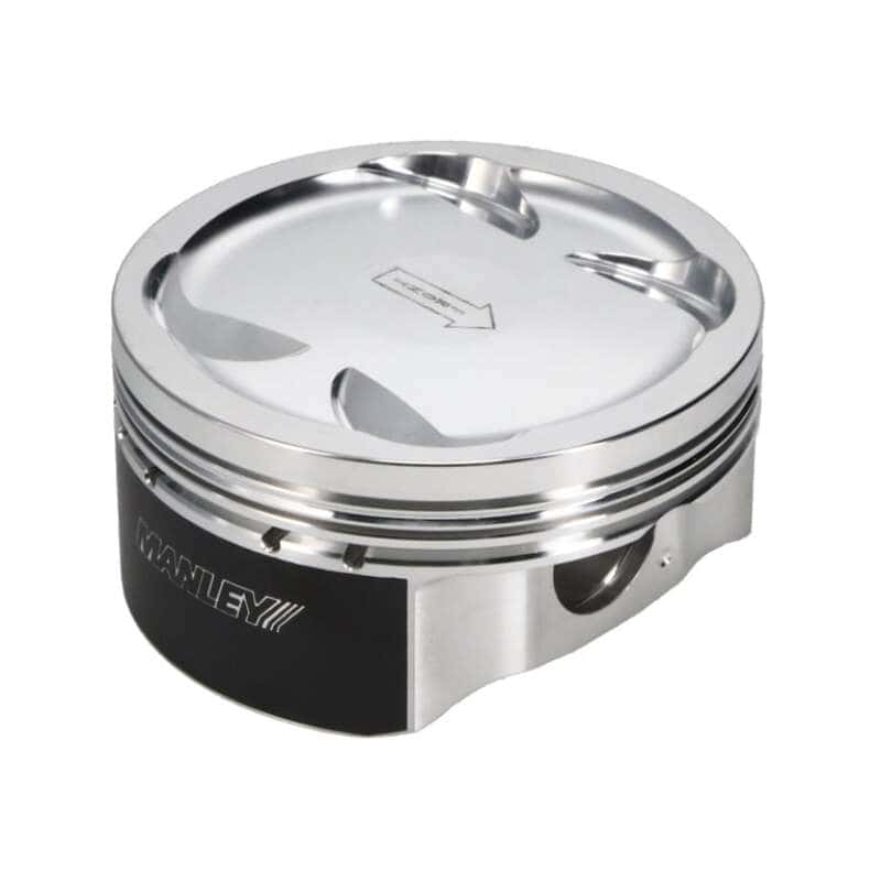 Manley Performance — Manley 04+ Subaru WRX STi (EJ257) 83mm Stroker 99.5mm STD Bore 9.8:1 Dish Piston Set with Rings
Piston Set - view 3