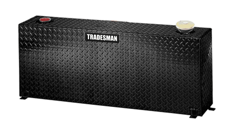 Tradesman — Tradesman Steel Rectangular Liquid Storage Tank (Full Size) - Black - view 1