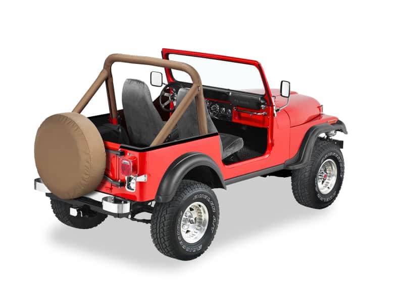 Bestop — Bestop Jeep 80-83 Cj5 / 80-86 Cj7 Sport Bar Cover (Tan) - view 1
