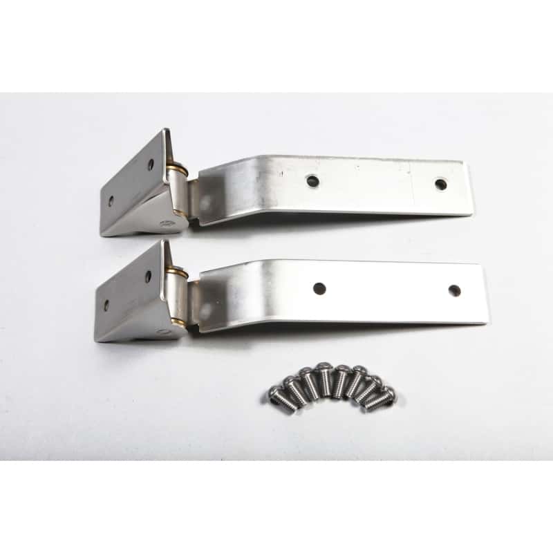 Rugged Ridge — Rugged Ridge 87-95 Jeep Wrangler YJ Stainless Steel Tailgate Hinges
OFFROAD_EXTERIOR - view 2