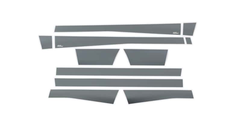 Putco — Putco 10-18 RAM 2500 Crew Cab 6.5in- 5.5in Wide w/o Factory Flares 12pcs Blk Platinum Rocker Panels
Rocker Panel Molding - view 1