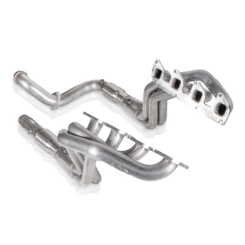 Stainless Works — Stainless Works 11-18 Ford F-250/F-350 6.2L Headers 1-7/8in Primaries 3in Collectors High Flow Cats
Exhaust System - view 2