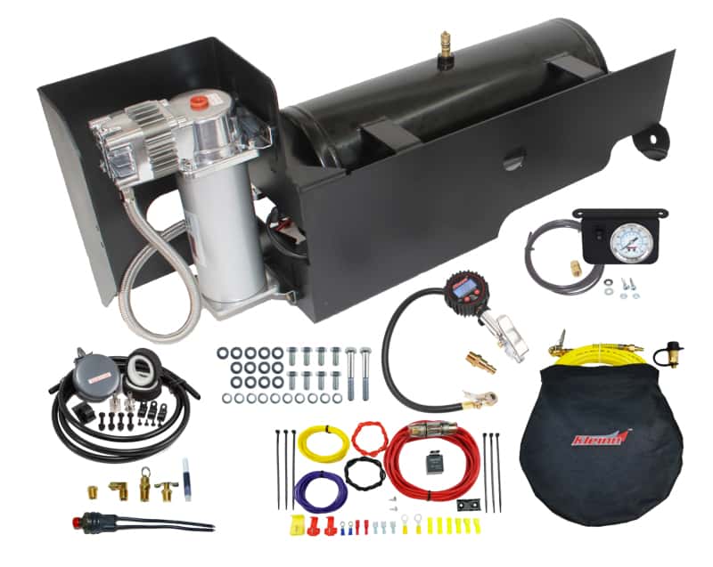 Kleinn Air Horns — Kleinn 11-16 Ford F-250/ F-350 Onboard Air System
Onboard Air System - view 1