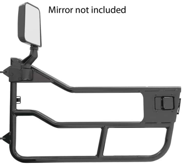 Bestop — Bestop 97-06 Jeep Wrangler TJ Element Doors (Matte Black)
Element Doors - view 1