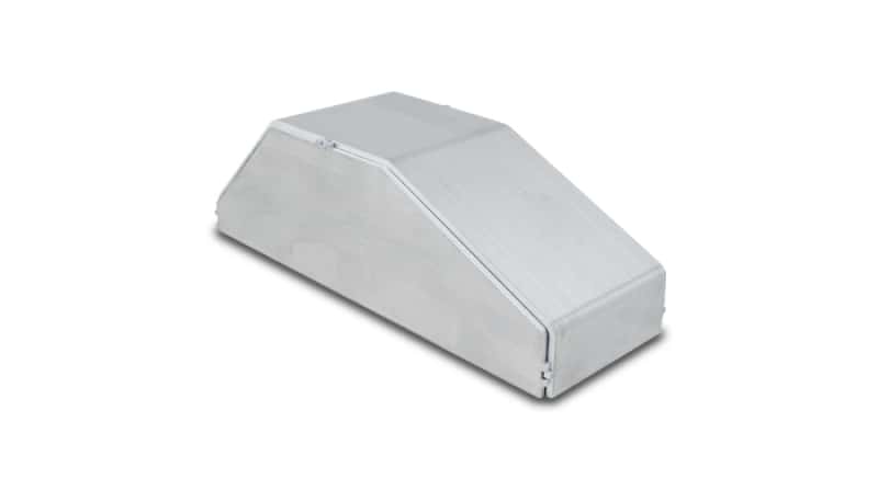 Vibrant — Vibrant I/C End Tank 3.25in Wide 9.25in Long 3in Tall Use w/ Horizontal I/C Core 12831 - 5052 Alum
HorizICEndTank3.25"W
TChrgrIcooler - view 2
