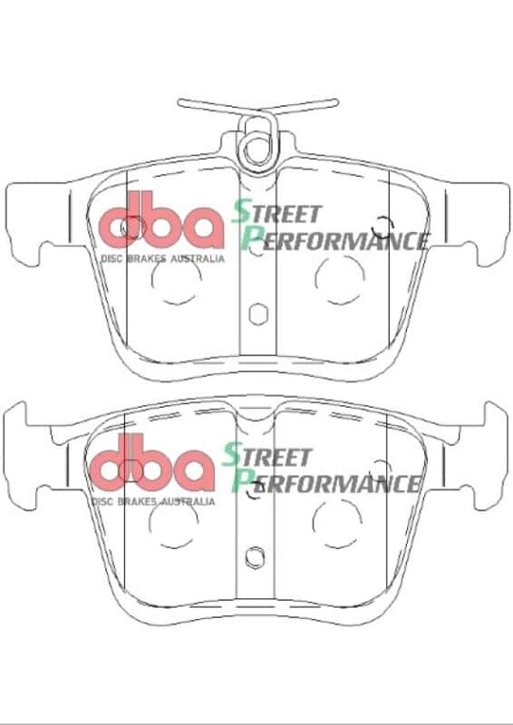 DBA — DBA Volkswagen Golf (MK7) SP Performance Rear Brake Pads
Brake Pad - view 2
