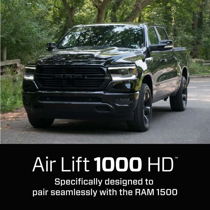 Air Lift — Air Lift 1000HD Rear Air Spring Kit for 2019+ Dodge Ram 1500
Susp Leveling Kit - view 10