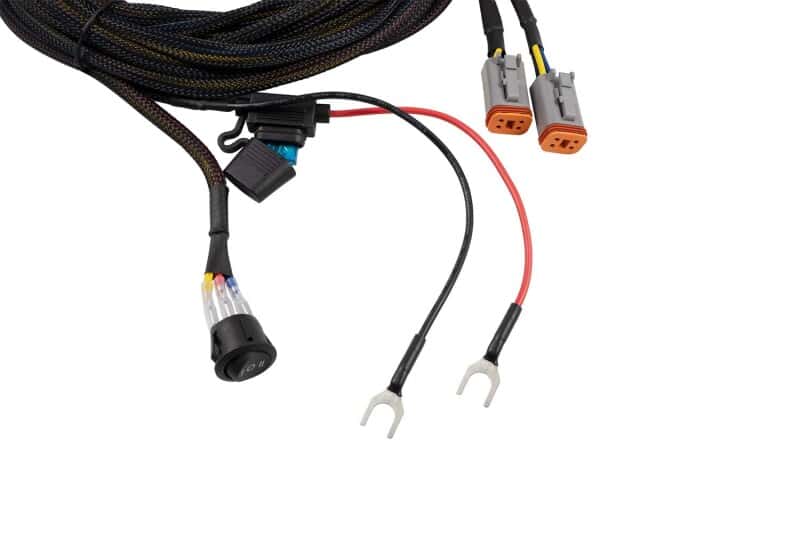 Diode Dynamics — Diode Dynamics Light Duty Dual Output 3-way 4-pin Wiring Harness - view 3