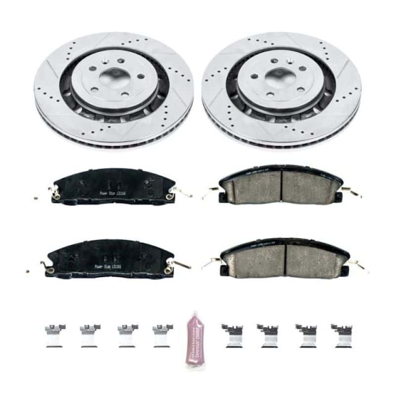 PowerStop — Power Stop 13-19 Ford Explorer Front Z23 Evolution Sport Brake Kit - view 1