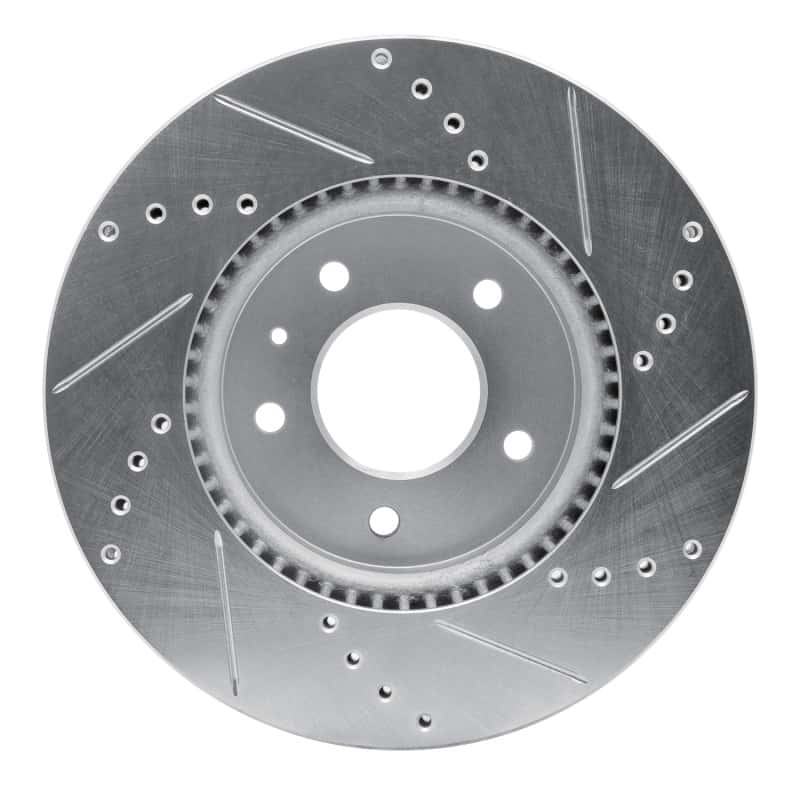 R1 Concepts — R1 07-15 Chevrolet CAPTIVA Front Left Drilled & Slotted Silver Brake Rotor
R1 Brake Rotor Drill - view 5