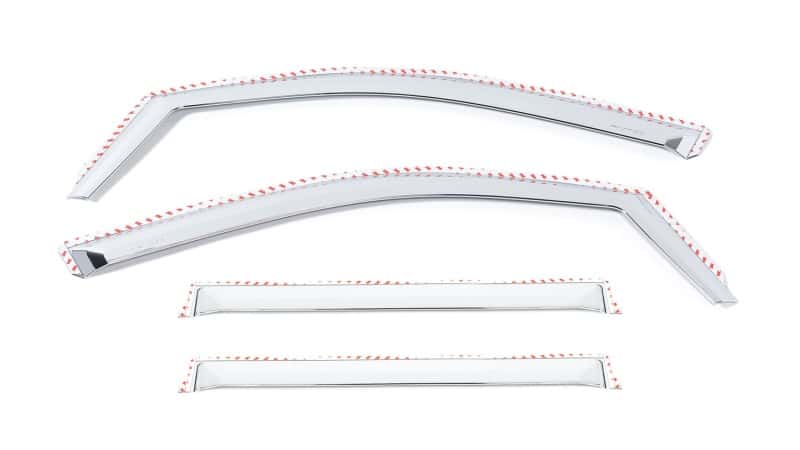 Putco — Putco 19-20 Chevy Silverado / GMC Sierra 1500 - Crew Cab (Set of 4) Element Chrome Window Visors
Side Window Vent - view 1